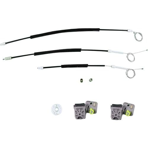 Window Regulator Repair Kit Front Left Door for Peugeot 607 1999-2010 with Metal