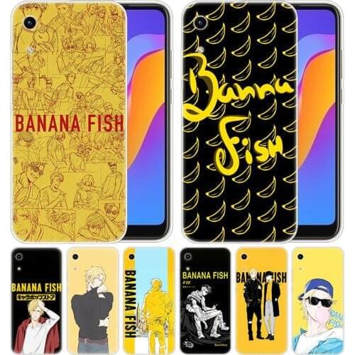 Luxury Soft Silicone Case Banana Fish anime for Huawei Honor 9X 8A 7A 20 Pro 7X 8X 7S 8S 8 9 10 Lite View 20 20i 10i Play Cover