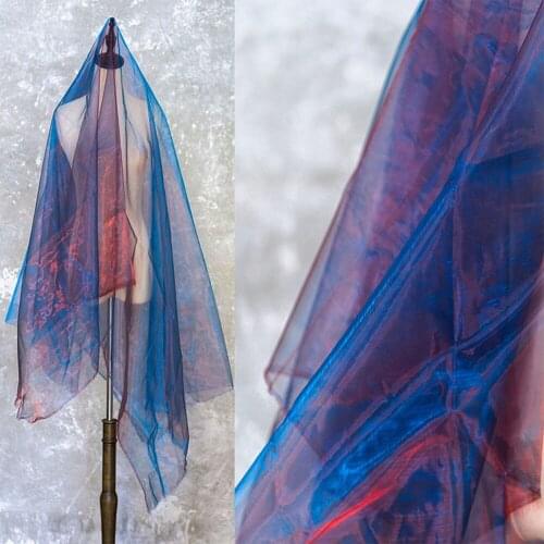 Tulle Organza Fabric Laser Shiny Tutu Wedding Decoration Baby DIY Gift Wrapping Crafts Birthday Party Supplies Material Cloth