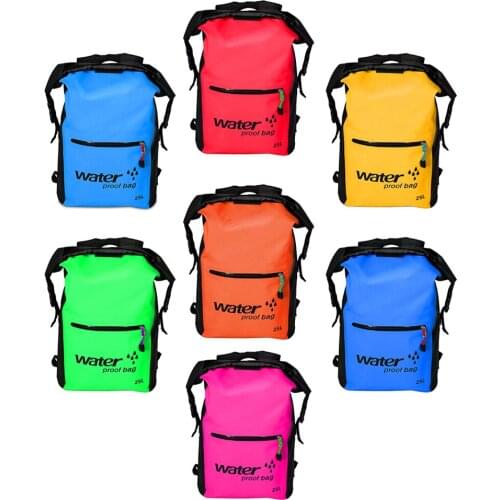 Outdoor Waterproof Bag Beach Waterproof Bags Floating Backpack Rain Cloth Leakproof Structure For Kayaking Rafting Swimming