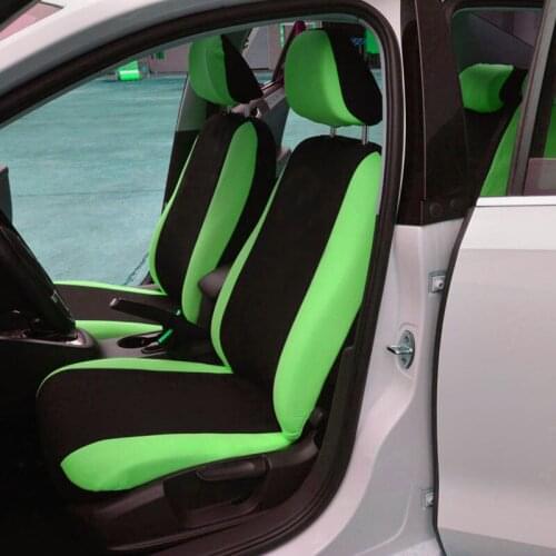 High Quality Car Seat Covers Universal Fit Polyester 3MM Composite Sponge Car Styling lada car cases seat cover accessories