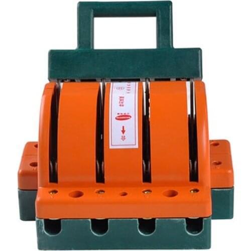 1PC 4P 160A Four Pole Double Throw Knife Disconnect Switch 220V