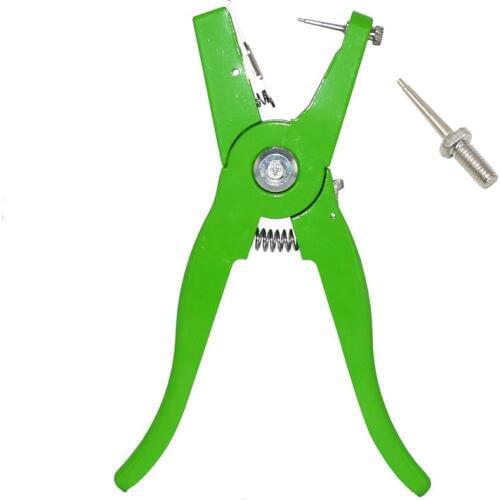 Farm Animals Ear tag Plier Sheep Pig Cattle Horse Goat Ear Tag Clamp Animal Tool Plier Animal Identification Tags 1pcs