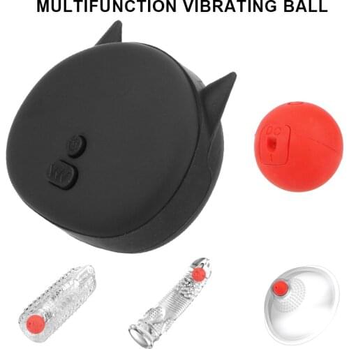 10 Frequency Body Massager Vibrator Set Wild Wireless Remote Control Vbration Beads Adult Products Sex Games