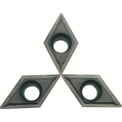 10pcs DCMT11T304 LF6018 Carbide Turning Inserts,Blade for Lathe tool SDJCR/SDUCR/SDQCR, stainless steel Steel General purpose