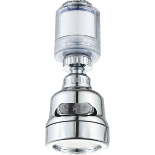 360 Rotatable Faucet Bubbler Splashproof Chlorine Removal water filter Nozzle tap Biffuser universal saver Kitchen accessories