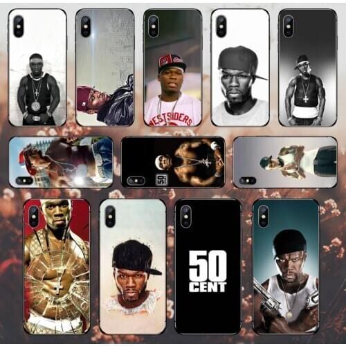 50 cent Phone Case for iPhone 11 12 pro MINI XS MAX 8 7 6 6S Plus X 5S SE 2020 XR