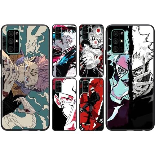 Silicone Cover Jujutsu Kaisen Satoru Gojo anime For Honor V30 View 20 V20 30i 30S 30 20S 20E 20i 20 Lite Pro Plus Phone Case