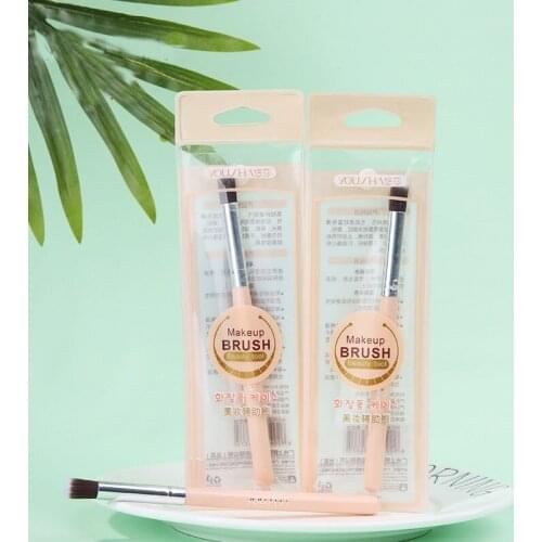 3 Pcs Flat Head Loose Powder Brush Delicate Beauty Makeup Brush High Gloss Brush Soft Artificial Fiber Wool Beauty Tools