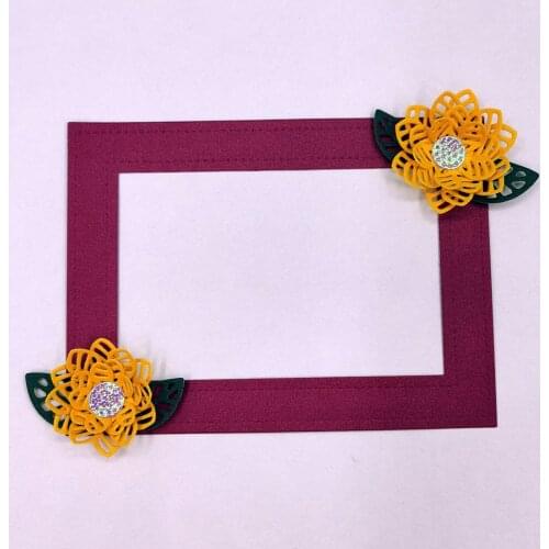 Lace Flower Metal Cutting Dies For Scrapbooking New Troqueles Stamps And Planner Dies Embossing Folder Cut Stencil