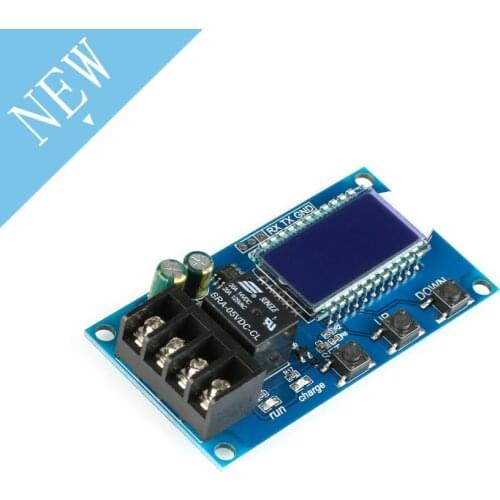 6-60v 10A Lithium Battery Charge Control Module Controller Protection Board with Overcharge Protection Switch XY-L10A