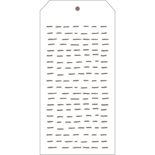 2021 New Label Tag Plastic Stencil For DIY Craft Making Stripes Background Card Scrapbooking No Metal Cutting Dies and Stamp Set