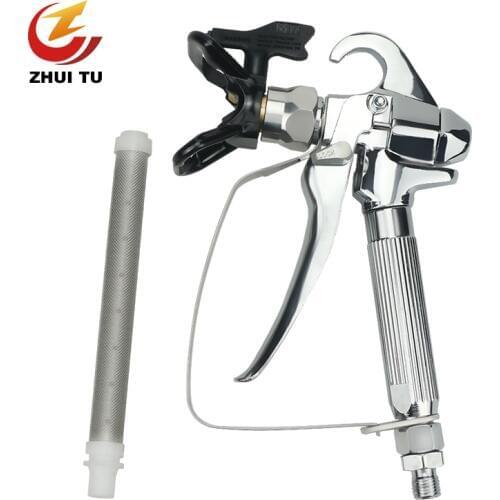 Brand New 3600PSI High Pressure Airless Paint Spray Gun With 517 Spray Tip Nozzle Guard Wagner Pump And Airless Spraying