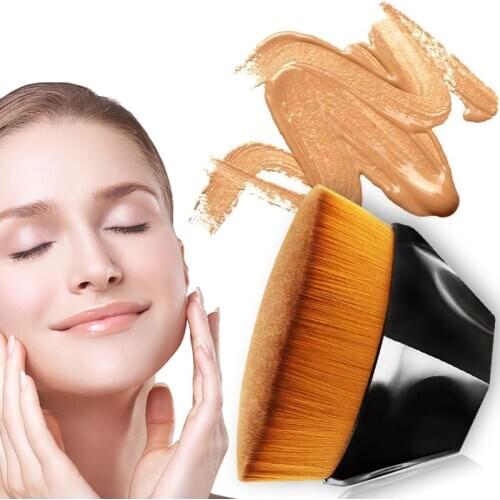 Portable Magic Foundation Brush BB Cream Makeup Brushes Cosmetic Makeup Brush Loose Powder Flat Brush Kit Make up Tool