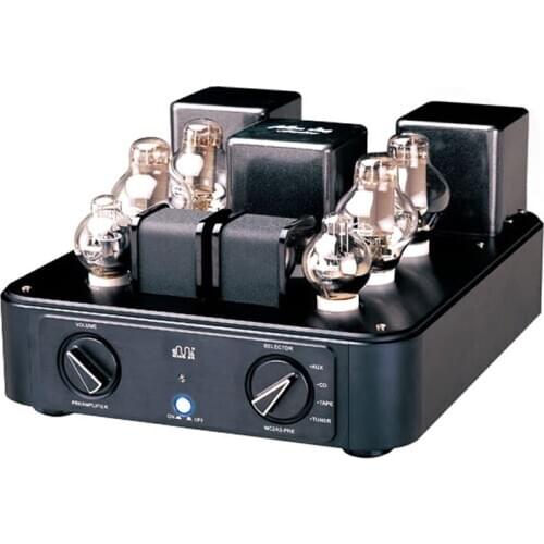 MC2A3PRE pre-stage amplifier, 2A3 tube power amplifier, Frequency response: 5Hz-150KHz, Distortion: ≤0.3