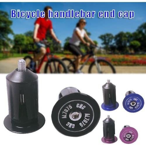 Durable Aluminum Alloy Color Bike Handlebar Plugs Handlebar End Caps for Most Bikes XR-Hot