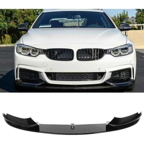 Front Bumper Lip Spoiler Splitter for BMW 4 Series F32 F36 M Sport 2013-2020 For M Performance MP Car Accessories