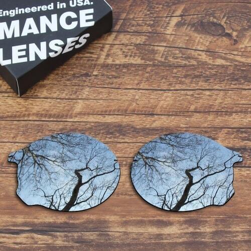 ToughAsNails Polarized Replacement Lenses for Oakley Tailend Sunglasses Metallic Silver