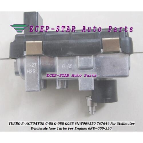 Turbo Electronic Actuator Electric BOOST Wastegate For Ford Transit DuraTorq E5 2.2L G-88 G-088 G88 G088 767649 6NW009550 787556