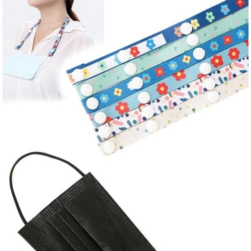 Face Mask Lanyard Extension Elastic Band Adjustable Anti-stroke Artifact Hanging Neck Anti-lost Ear Rope Strap Fixer No Trace