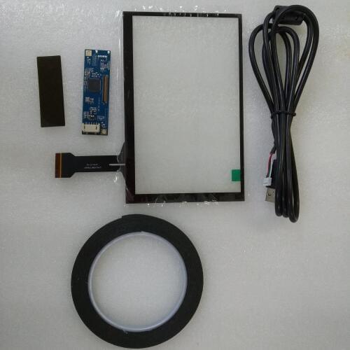 Universal compatible Capacitive Touch Panel USB Controller For 7 inch LCD LED screen 16:10 display monitor
