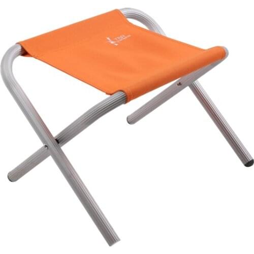 Outdoor Camping High Durable Portable Folding Chair With Storage Bag Aluminum Chair Stool Seat for Fishing Hiking Travle Home