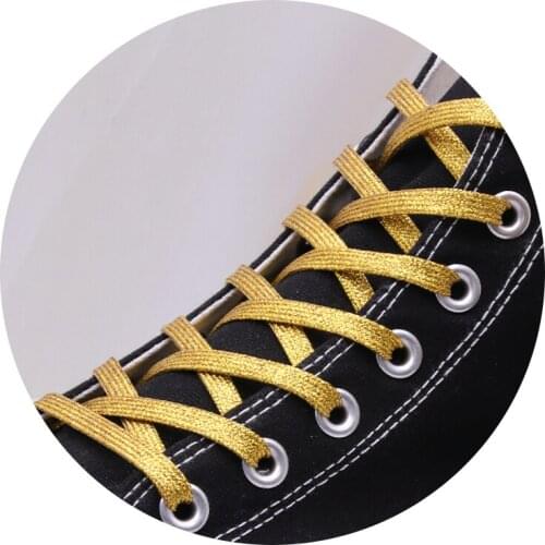 7MM Metallic Shoelaces Women Sneaker 2021 Shining Ropes For Chermed Superstar Queens White 60-200cm Shoes Cord Zapatillas Mujer