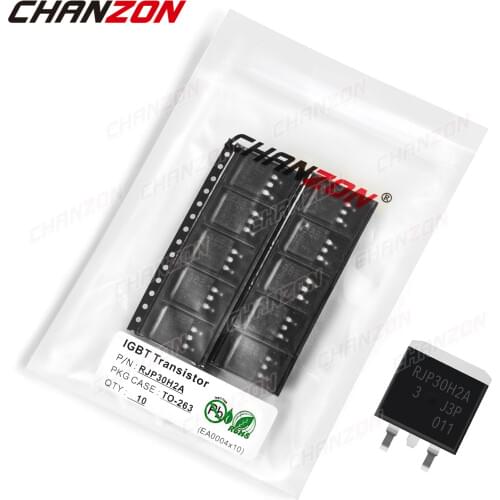 10pcs Original RJP30H2A TO-263 SMD RJP30H2 Field Effect Bipolar Junction Triode BJT IGBT Transistor Fets TO263 RJP 30H2A 35 A