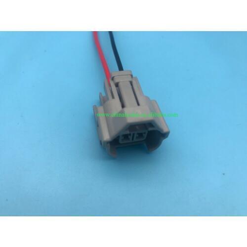 2 Pin Top Slot Female Automotive Fuel Injector connector wire Pigtail 6189-0060 For Toyota