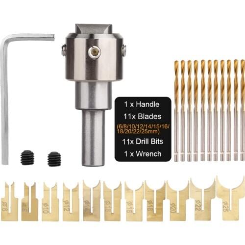 Woodworking Tool Premium Beads Drill Bit Carbide Ball Blade 6-25mm Milling Cutter Molding Tool Bead Router Drills Bit Multitools