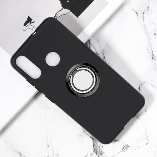 For BQ 6040L Magic 6045L Nice 5045L Wallet 6424L Magic O 5035 Back Ring Holder Bracket Phone Case Phone TPU Soft Silicone Cover