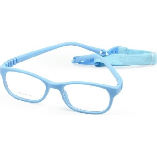 Flexible Kids Eyeglasses Frame Size 44/16 TR90 Children Glasses, No Screw, Unbreakable Safe Light Boys Girls Optical Glasses