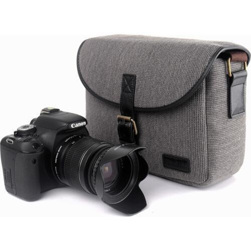 Retro Canvas DSLR Camera Bag Foto Case For Fujifilm X-T20 X-T10 X-T2 X-T1 X-E3 X-E2 X-A10 X-A5 X-A3 X-A2 X70 Lens Pouch