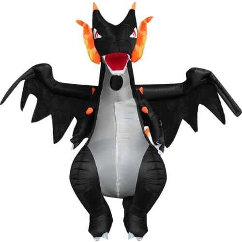 Anime Cosplay Spitfire Dinosaur Inflatable Costume Christmas Mascot Adults Halloween Dinosaur Costume Home Accessories