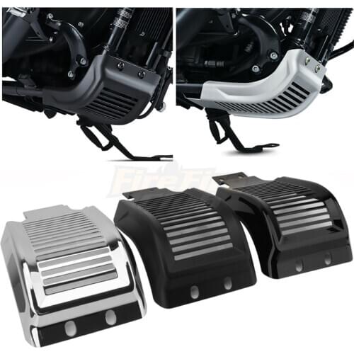 Motorcycle Chin Fairing Spoiler Cover Engine Skid Plate Chassis Guard Protector For Harley Sportster XL883 XL1200 48 2004-Up