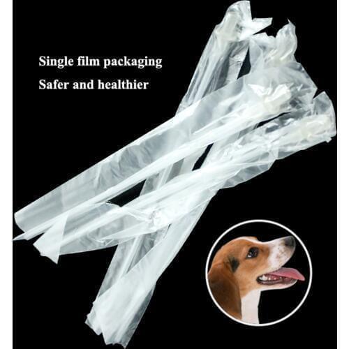 100PCS disposable pet canine artificial insemination pipe plastic dog sheep sperm deposition clinic doctor tube catheter tools