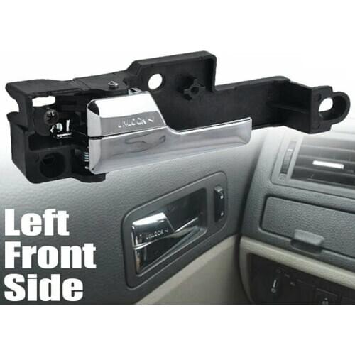 Front Left Interior Door Handle Chrome Driver Side for 2006-2012 Ford Fusion 6E5Z5422601A