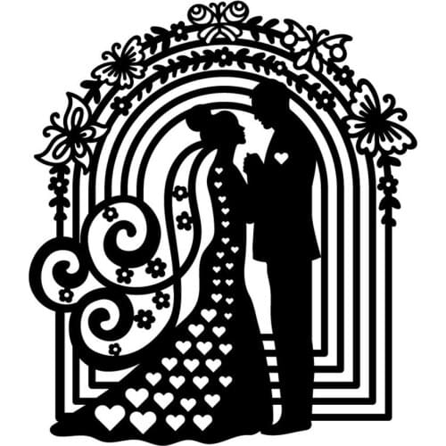 Wedding Scrapbooking Stencil Metal Cutting Dies Scrapbook Album Cardmaking Craft