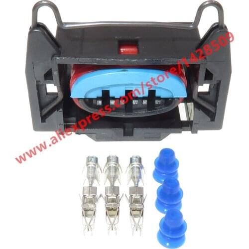 20 Sets 3 Pin Automotive Female Waterproof EDIS Coil Pack Connector Plug For Ford Honda