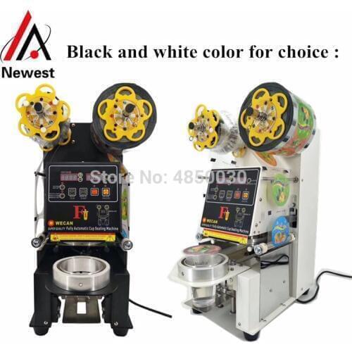 95mm Intelligent Fully automatic Cup Sealing Machine Capper Capping Machine Seamer Packing Machine With PP Paper Cups