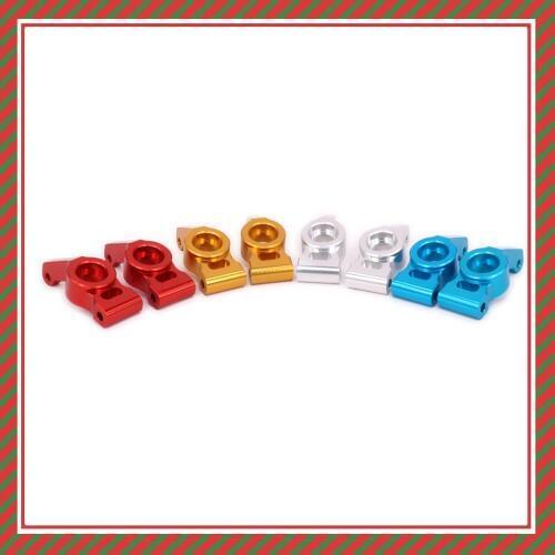 2PCS Aluminum Rear Hub Carrier Stub Axle Carrier Rc Model Car 1/10 Himoto Big Foot Monster E10Mtl E10Mt E10Bp Upright Set 33002