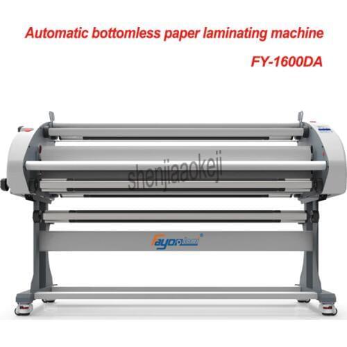 1.6M laminating width Automatic paper laminating machine Auto Electricity Cold Laminator Laminating Film Machinery