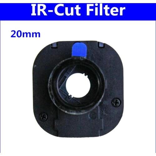 Free shipping 10pcs IR Cut filter IR-CUT for security CCTV camera double filter dual filter IR CUT 20MM M12 lens holder