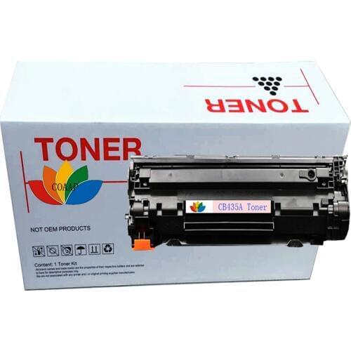 Free Shipping CB435A 35A Compatible Toner Cartridge For HP LaserJet P1005 P1006 Black (2000 Pages)