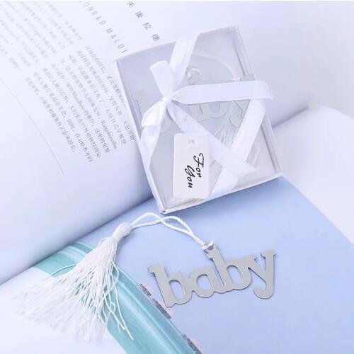 Ctrue 20pcs Baby Bookmark boy Baby Shower Favor girl baby shower souvenirs birthday party decorations kids