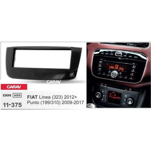 Double Din Fascia For FIAT Punto 199/310 Linea (323) Radio DVD Stereo Panel Dash Mounting Installation Trim CARAV 11-375