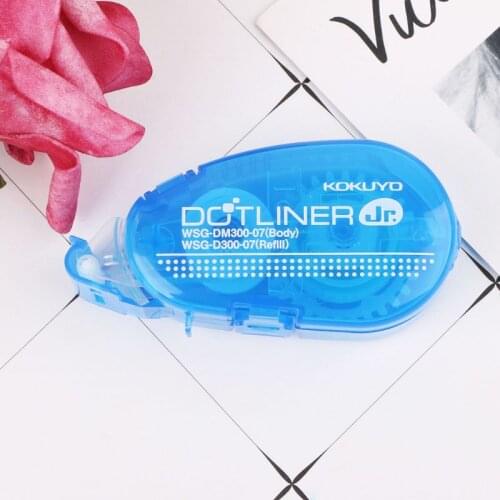 Mini Double Sided Adhesive Roller Tape Glue Dot Liner Petit Disposable For DIY P9YA