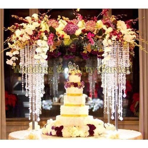 Crystal Wedding Centerpiece Flower Stand Wedding Decoration