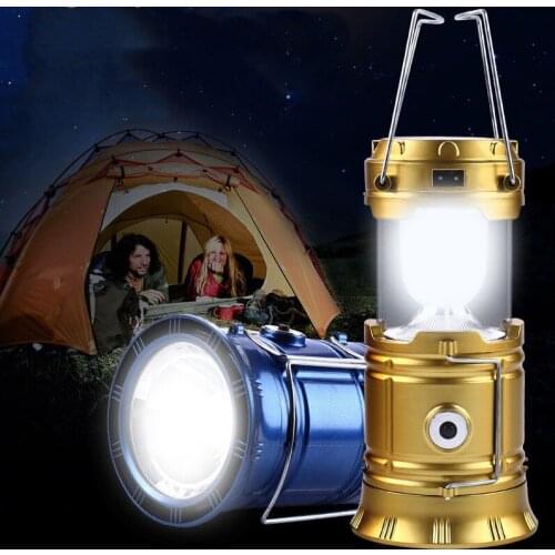 Camp Lamp LED Camping Light USB Rechargeable Flashlight Work Light Searchlight Emergency Torch Portable Lanterns 2021 E11904