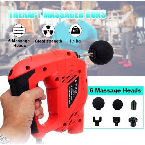 Fitness Deep Muscle Massage Guns Handheld Percussive Vibration Therapy Deep Tissue Massager Electric foot Massage Slimming